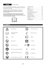 Предварительный просмотр 101 страницы Dolmar 0088381609784 Instruction Manual