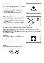 Предварительный просмотр 104 страницы Dolmar 0088381609784 Instruction Manual