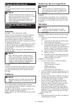 Preview for 53 page of Dolmar 4002829857687 Instruction Manual