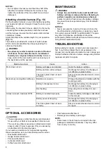 Предварительный просмотр 8 страницы Dolmar AC-3600 Instruction Manual