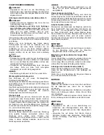 Preview for 14 page of Dolmar AG-3729 Instruction Manual