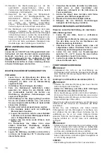 Предварительный просмотр 16 страницы Dolmar AG-3750 Instruction Manual