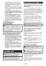 Предварительный просмотр 19 страницы Dolmar AG3751 Instruction Manual