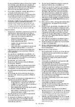 Предварительный просмотр 35 страницы Dolmar AG3751 Instruction Manual