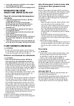 Preview for 19 page of Dolmar AH-1852H Instruction Manual