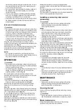 Preview for 10 page of Dolmar AH-3655 Instruction Manual