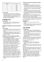 Preview for 16 page of Dolmar AH-3655 Instruction Manual