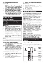 Предварительный просмотр 9 страницы Dolmar AM-3738 Instruction Manual