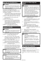 Предварительный просмотр 47 страницы Dolmar AM-3738 Instruction Manual