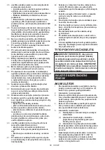 Предварительный просмотр 68 страницы Dolmar AM-3738 Instruction Manual