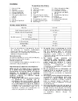 Предварительный просмотр 61 страницы Dolmar AS-1812 Instruction Manual