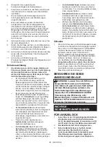 Preview for 65 page of Dolmar AS-3625 Instruction Manual