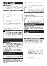 Preview for 107 page of Dolmar AS-3625 Instruction Manual