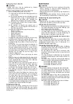 Предварительный просмотр 17 страницы Dolmar AS-3726 Instruction Manual