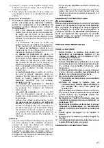 Предварительный просмотр 25 страницы Dolmar AS-3726 Instruction Manual