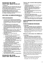 Предварительный просмотр 25 страницы Dolmar AT-1826H Instruction Manual