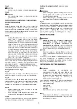 Preview for 14 page of Dolmar AT-1827H Original Instructions Manual