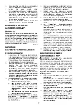 Предварительный просмотр 52 страницы Dolmar AT-1827H Original Instructions Manual