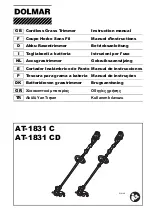 Dolmar AT-1831 C Instruction Manual предпросмотр