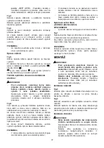 Preview for 97 page of Dolmar AT-3723 U Instruction Manual