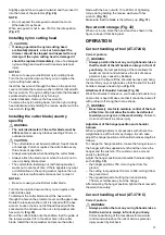 Preview for 17 page of Dolmar AT-3724 U Instruction Manual