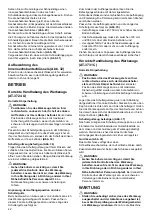 Preview for 42 page of Dolmar AT-3724 U Instruction Manual