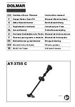 Dolmar AT-3735 C Instruction Manual предпросмотр