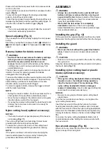 Preview for 12 page of Dolmar AT-3735 C Instruction Manual