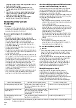 Предварительный просмотр 23 страницы Dolmar BUM166 Instruction Manual