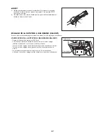 Предварительный просмотр 37 страницы Dolmar CS-246.4C Original Instruction Manual