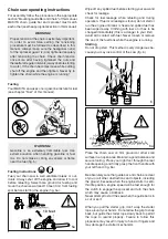 Preview for 8 page of Dolmar DCS34 Owner'S And Safety Manual