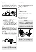 Preview for 12 page of Dolmar DCS34 Owner'S And Safety Manual