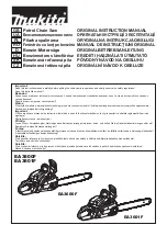 Dolmar EA3600F Original Instruction Manual предпросмотр