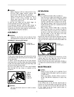Предварительный просмотр 5 страницы Dolmar EC-1235 Instruction Manual