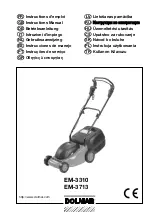 Dolmar EM-3310 Instruction Manual предпросмотр