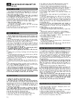 Preview for 36 page of Dolmar EM-3511 Operator'S Manual