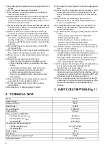 Предварительный просмотр 8 страницы Dolmar EM-41 Original Instruction Manual