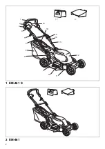 Предварительный просмотр 2 страницы Dolmar EM-461 S Original Instruction Manual