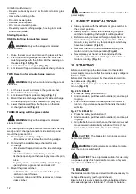 Предварительный просмотр 12 страницы Dolmar EM-461 S Original Instruction Manual