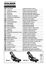 Dolmar EM-461 Original Instruction Manual preview