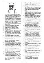 Предварительный просмотр 12 страницы Dolmar EM411 Instruction Manual