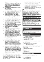 Предварительный просмотр 114 страницы Dolmar EM411 Instruction Manual