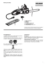 Preview for 3 page of Dolmar ES-2130 A Instruction Manual