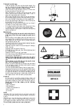 Preview for 8 page of Dolmar ES-2130 A Instruction Manual