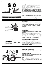 Preview for 12 page of Dolmar ES-2130 A Instruction Manual