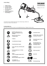 Preview for 3 page of Dolmar ET-100 C Instruction Manual