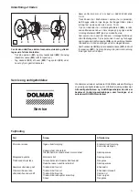 Preview for 71 page of Dolmar ET-100 C Instruction Manual