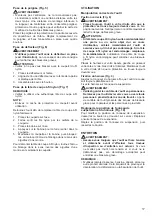 Предварительный просмотр 17 страницы Dolmar ET-101 C Instruction Manual