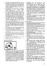 Предварительный просмотр 23 страницы Dolmar ET-101 C Instruction Manual