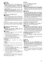 Предварительный просмотр 25 страницы Dolmar ET-101 C Instruction Manual